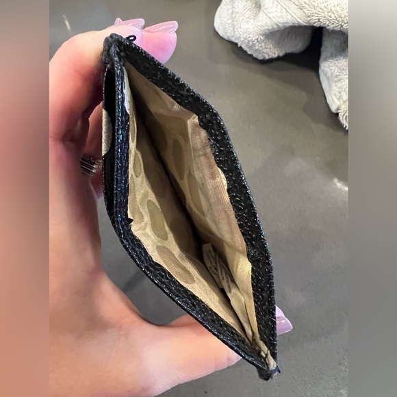 Kate Spade Wallet - black and white polka dot 4x2.75in - Picture 4 of 6